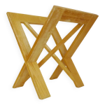 Porte - revue vintage scandinave en bois massif. anne 70