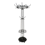 Portemanteau et porte - parapluie en fer forgé Portemanteau et porte - parapluie en fer forgé