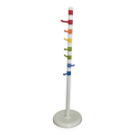 Portemanteau sur pied vintage design de krokig memphis