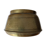 Pot cache pot laiton martel vintage