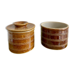 Pots en cramique beurrier