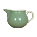 Pot � cr�me ou lait villeroy & boch vase c�ramique vert d'eau
