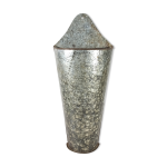 Pot de fleur en zinc