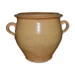 Pot à graisse, faïence du castellet , apt , fin du xlx ème siècle Pot à graisse, faïence du castellet , apt , fin du xlx ème siècle