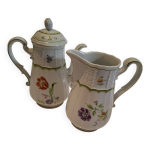 Pot a lait et broc  caf henrich chambord trs bon tat