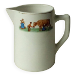 Pot a lait pichet en faience la laitiere