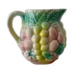 Pot � lait ou pichet vintage en barbotine