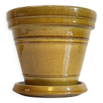 Pot et soucoupe poterie clarous france