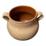 Pot en terre cuite, chaudron vallauris