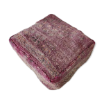 Pouf berbre vintage violet