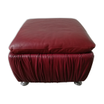 Pouf bordeaux