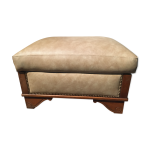 Pouf coffre repose pieds