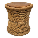 Pouf en corde mid - century