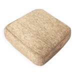 Pouf coussin de sol carré en raphia jute naturel bohème Pouf coussin de sol carré en raphia jute naturel bohème