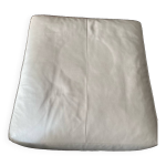 Pouf cuir blanc nils ligne roset