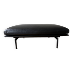 Pouf cuir noir muuto outline