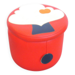 Pouf psychedelique annes 70