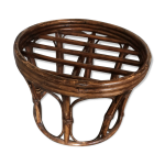 Pouf en rotin