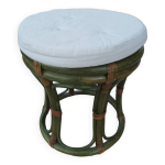 Pouf en rotin