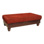 Pouf, table des annes 1950