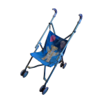 Poussette pliante de poupe vintage 70s