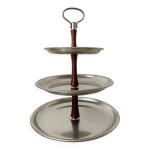 Prsentoir  tages vintage , serviteur tournant inox alessi fratelli