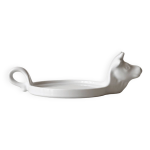 Prsentoir  fromages vache revol porcelaine