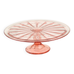 Présentoir à gâteaux art déco rosaline rose plat à pâtisserie scailmont Présentoir à gâteaux art déco rosaline rose plat à pâtisserie scailmont