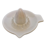 Presse agrume porcelaine blanche ancienne