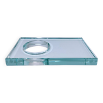 Presse - papier verre design italien sculptural