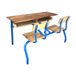 Pupitre d'colier vintage