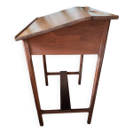 Pupitre d'colier vintage en bois