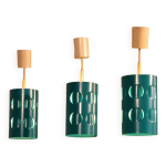 Raak amsterdam suspension luminaire trio space age design n�erlandais iconique