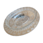 Ramequin / beurrier en verre cisel�