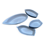 Ramequins forme bateaux (x4)
