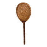 Raquette en bois ancienne des annes 60