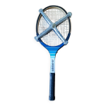 Raquette bois vintage adidas kid avec presse aluminium