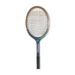 Raquette tennis ancienne donnay hit n 1 light 3 bois + cuir made in belgique