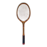 Raquette de tennis en bois marque j. gauthier fils & cie + 2 presses (bois et alu)