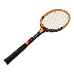 Raquette de tennis vintage en bois donnay mousquetaire intersport
