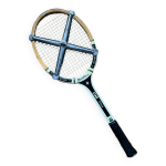 Raquette de tennis vintage en bois montana promotion
