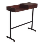 Rare console / table d'écriture italienne moderne du milieu du siècle par ico parisi. Rare console / table d'écriture italienne moderne du milieu du siècle par ico parisi.
