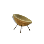 Rare fauteuil boule egg annes 50 spoutnik sputnik ball chair