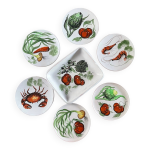 Rare service vallauris marius bessone 1960