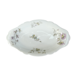Raviers ovale en porcelaine de limoges pour e. bourgeois paris