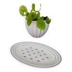 Ravier porcelaine opaque