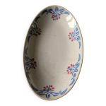 Ravier rouge bleu art d�co clotilde hbcm