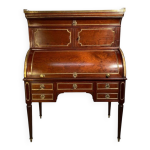 Ravissant bureau  cylindre en acajou d'poque louis xvi
