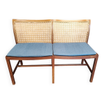 S�ren horn - cabinetmaker banquette � deux places - scandinave 1960