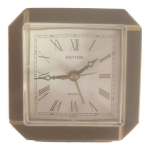 Réveil vintage à quartz marque rhythm Réveil vintage à quartz marque rhythm